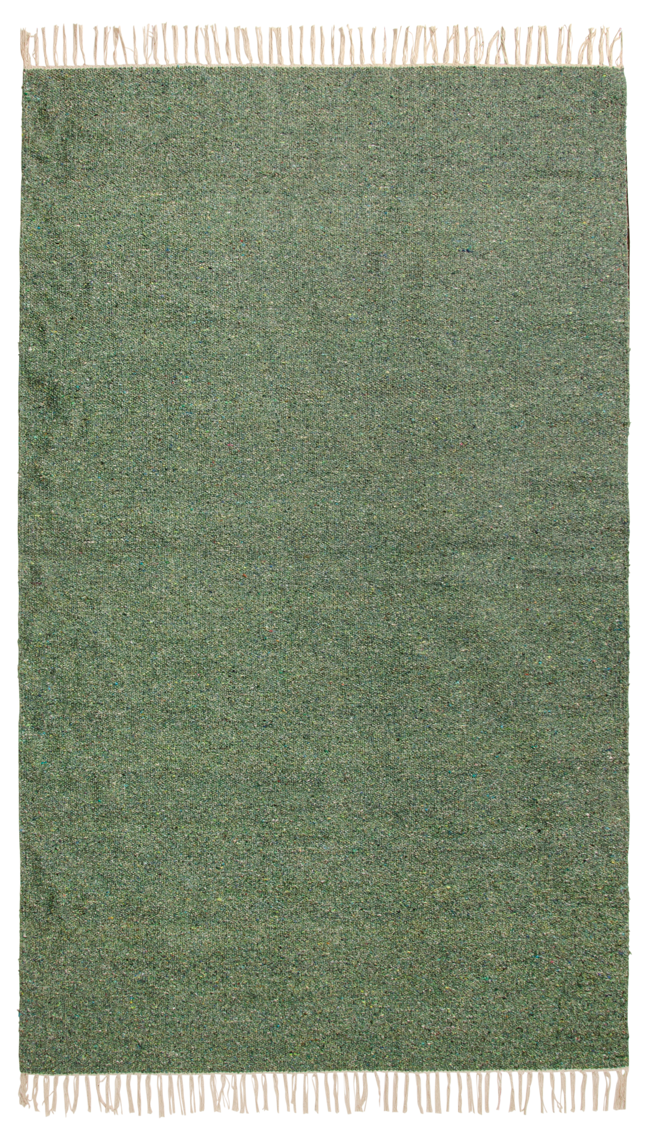 Plain Coloured Recycled Cotton Rug 120 x 180cm in 7 Colours Fair Trade GoodWeave
